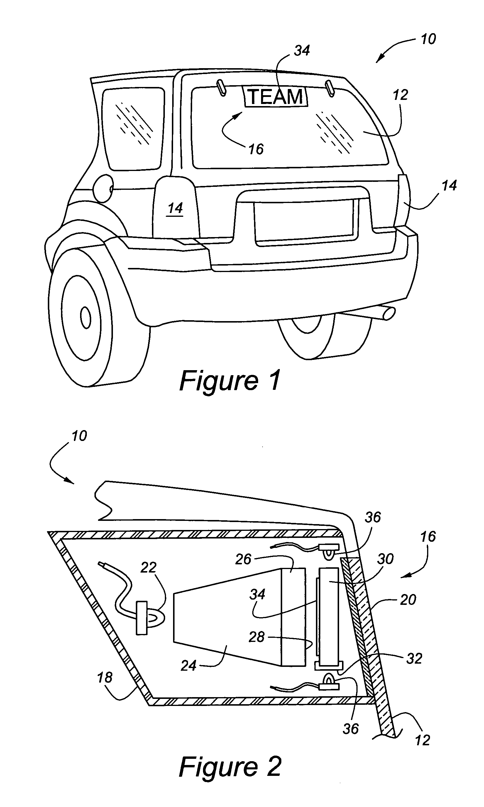 Vehicular lighting fixture with non-directional dispersion of light