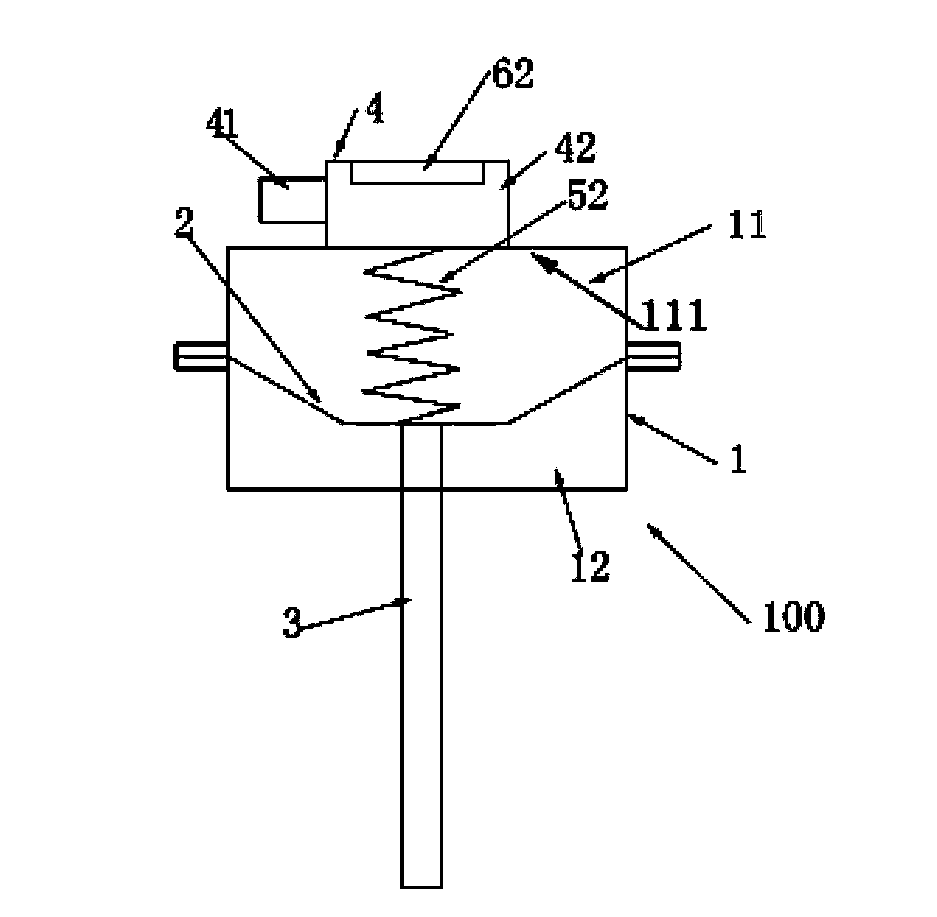 Vacuum actuator, engine intake manifold flap control device and engine
