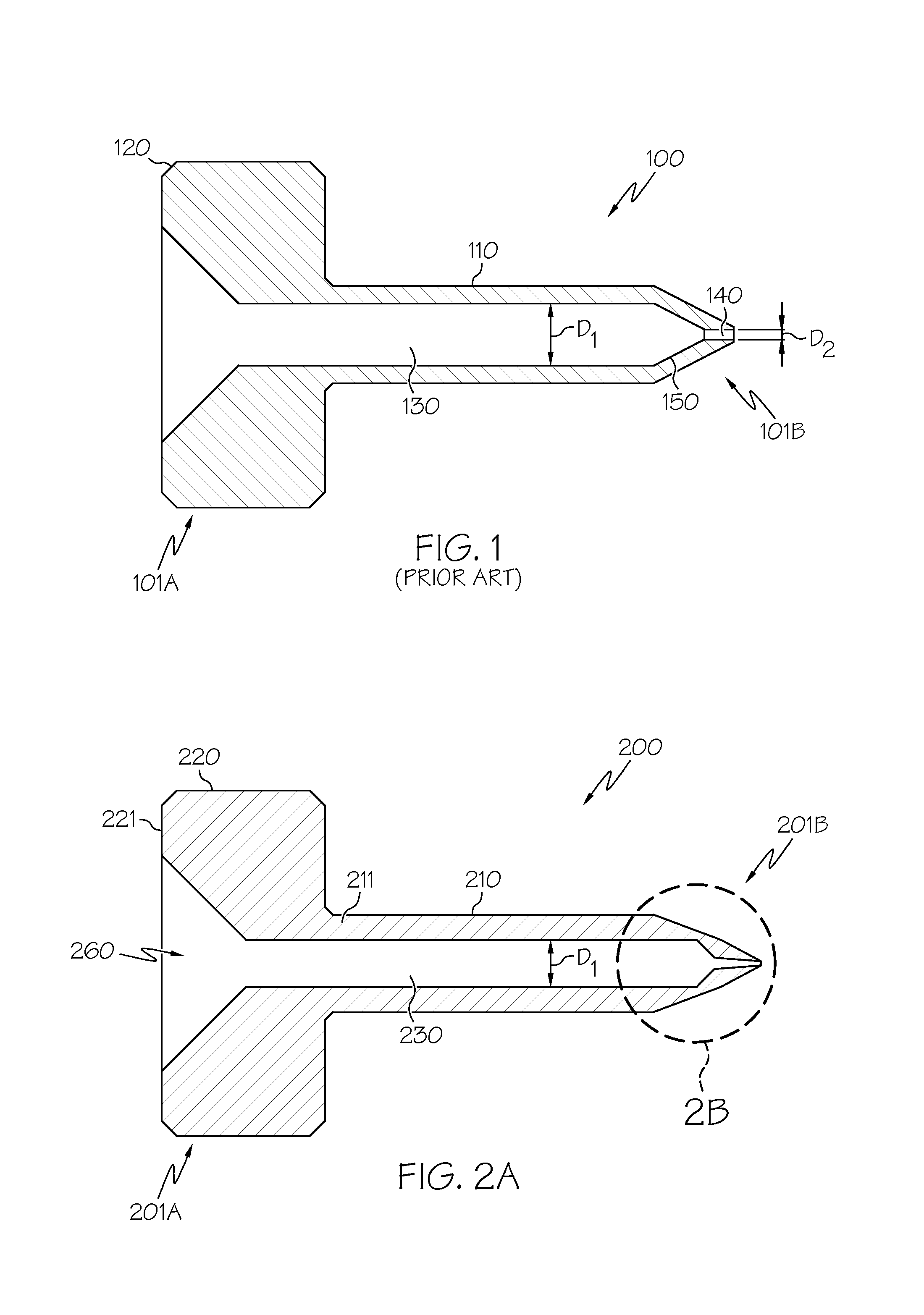 Method for manufacturing a material dispense tip