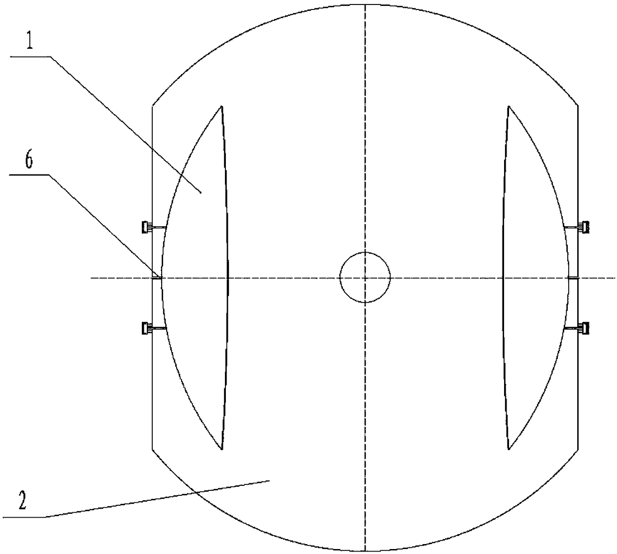 Automatic unfolding sliding type parabolic antenna