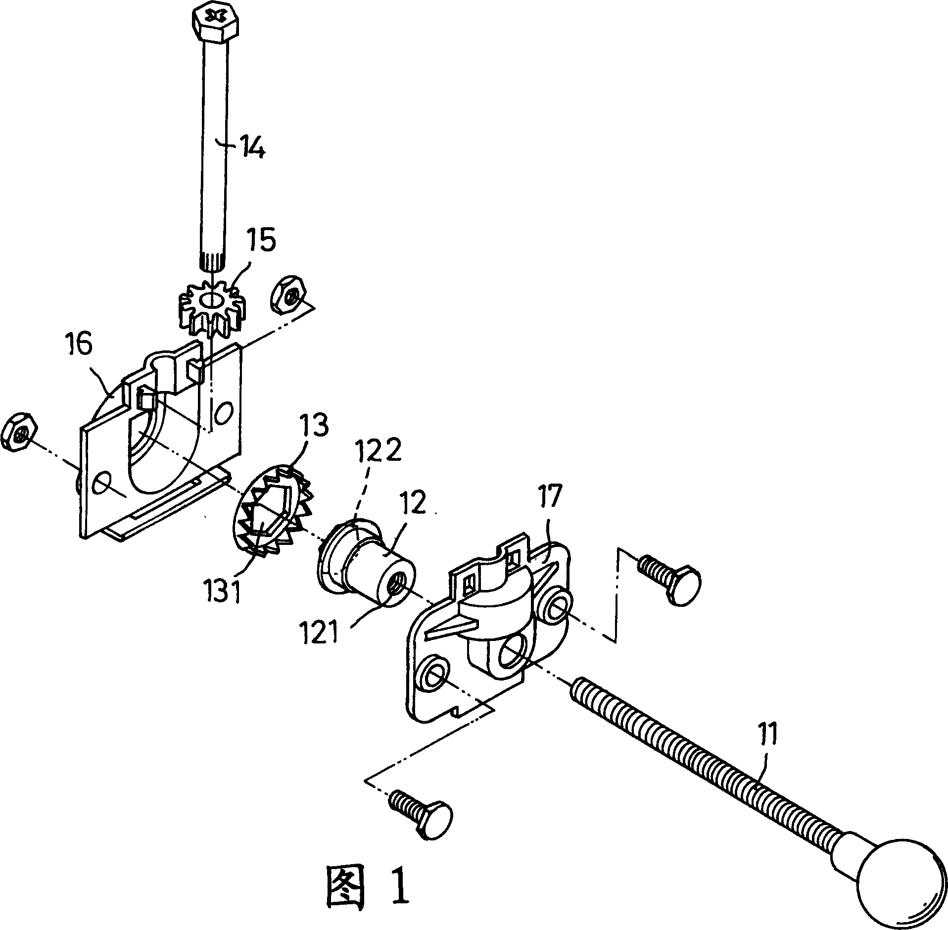 Device angle for regulating of vehicle light