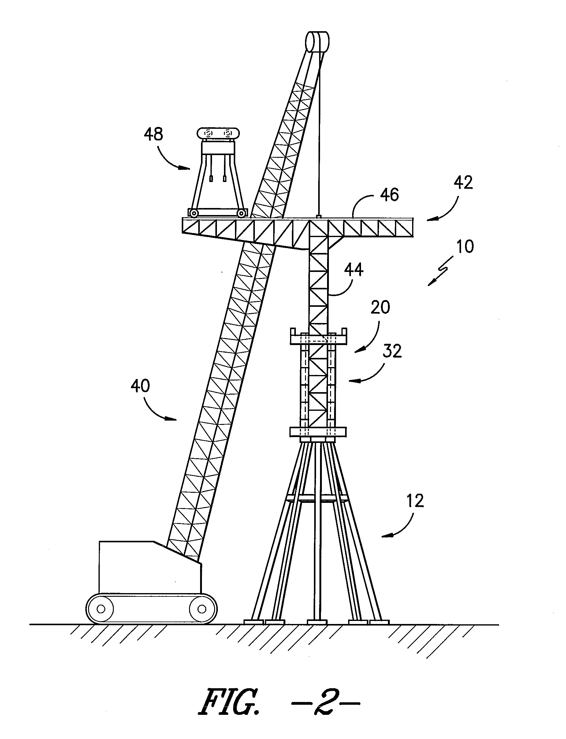 Tower erection system and method