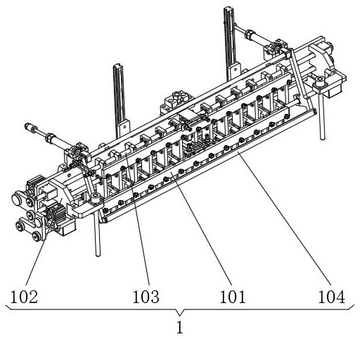 Battery cell centering and positioning device for new energy battery production line