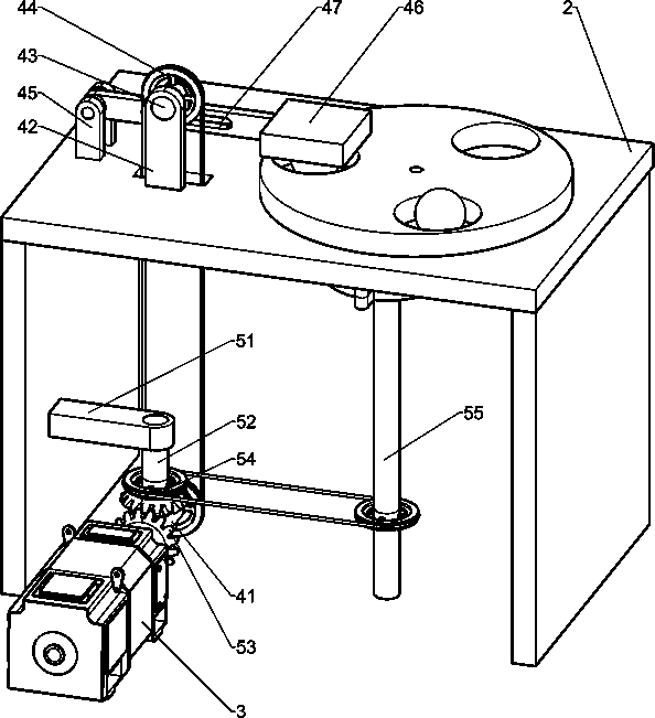 Automatic plum pressing machine