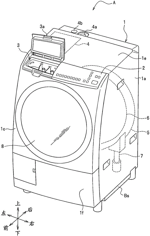 front load washing machine