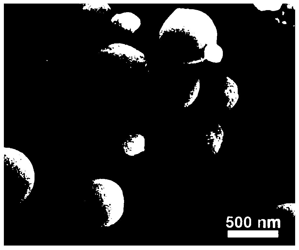 Transition metal/nitrogen-doped porous carbon nanosphere electrocatalyst and preparation method thereof