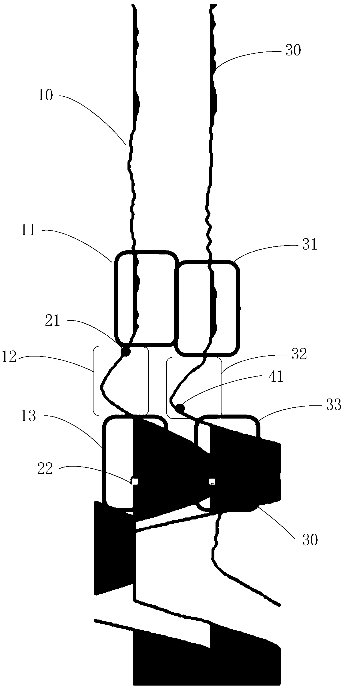 First arrival homing method based on sample attribute segment and system thereof