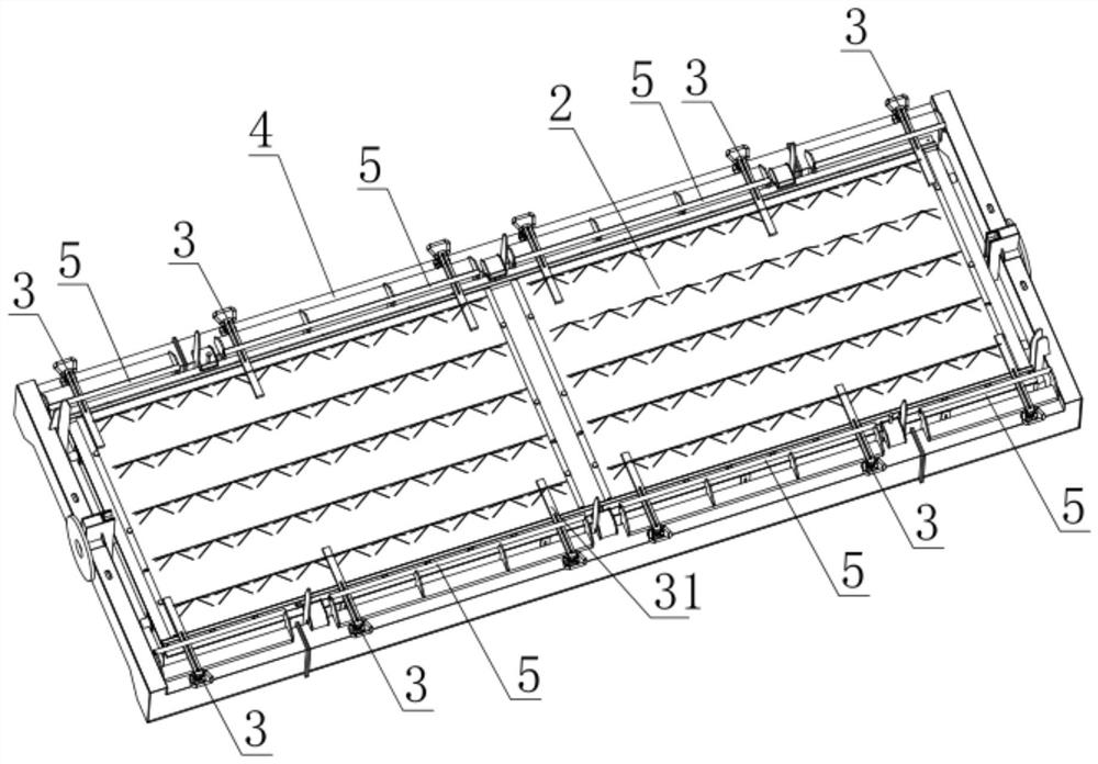 An automatic pressing tooling and turning device