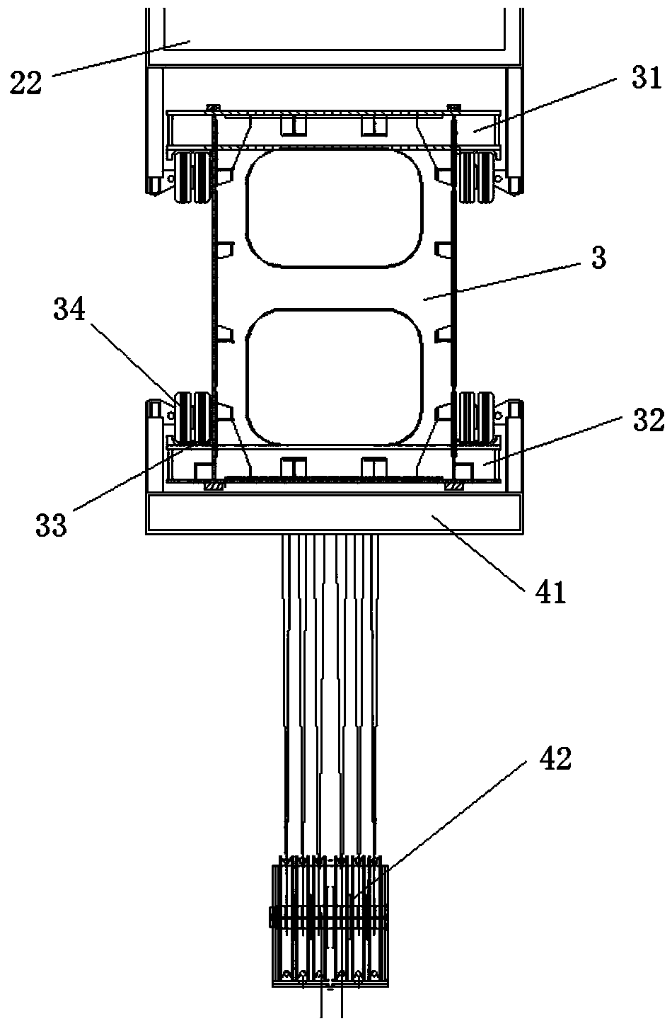Hoisting device for prefabricated segments and hoisting method thereof