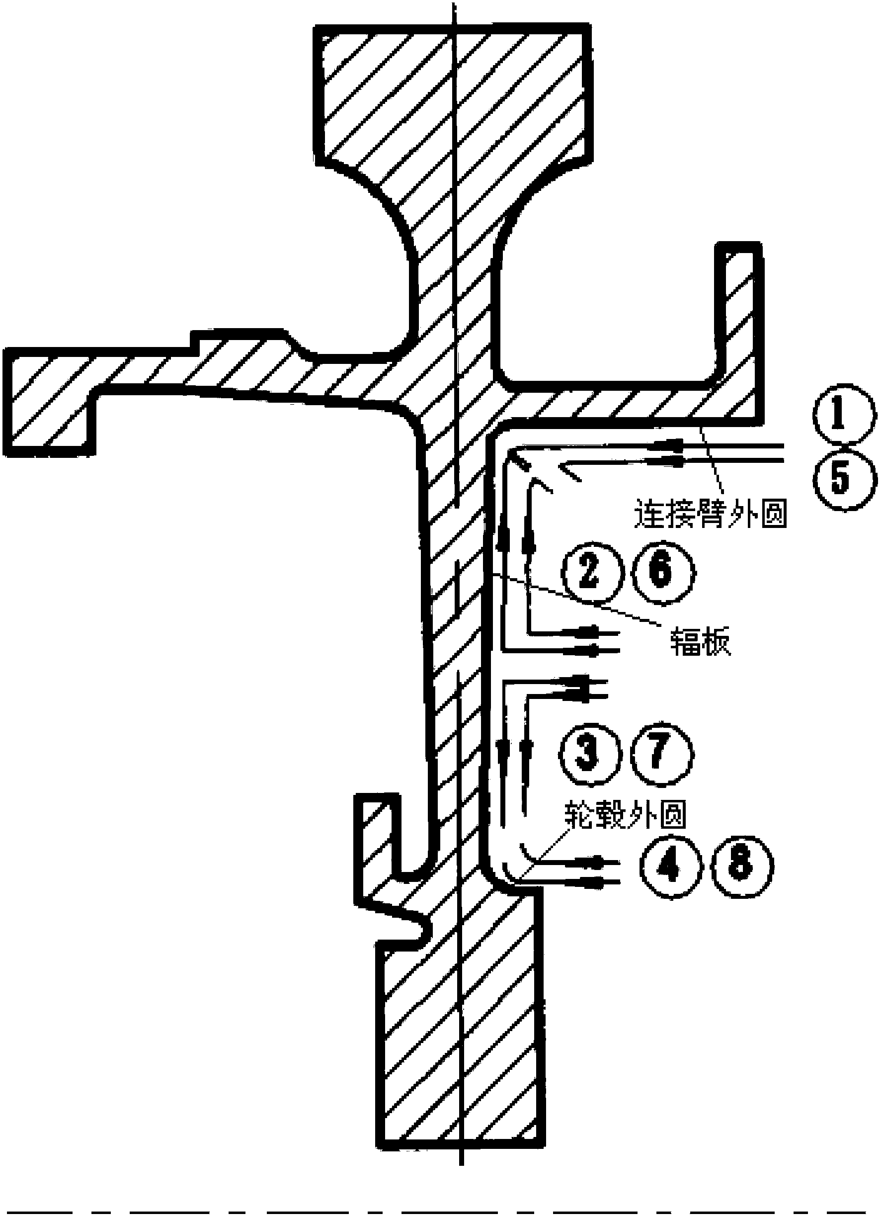 Cutting and feeding path planning method applied to mechanical machining of metal components