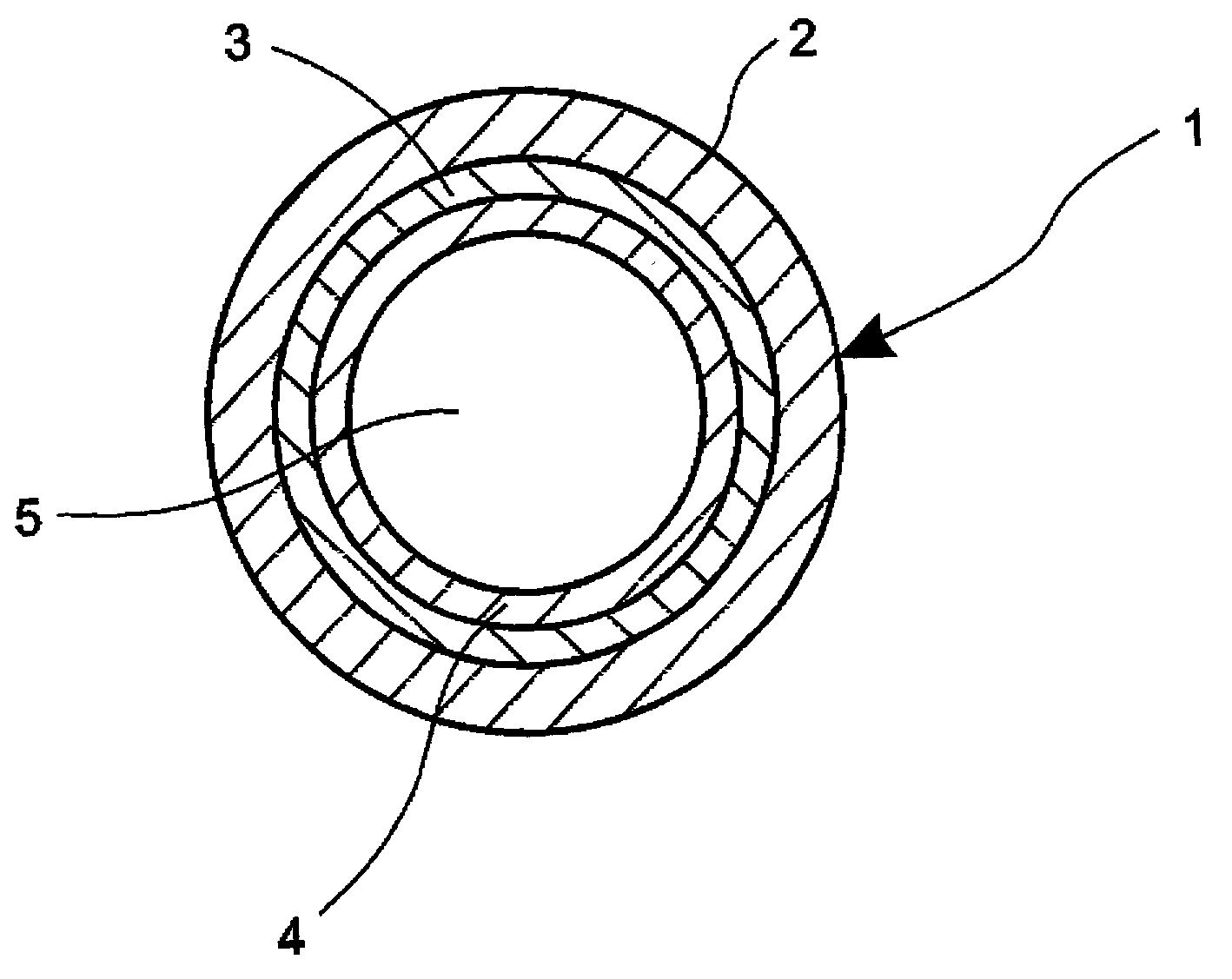 Method for making hollow glass optical waveguide