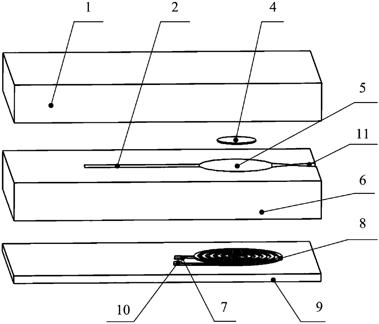 Multipolar output array type thin micro-electromechanical system (MEMS) micro-propeller