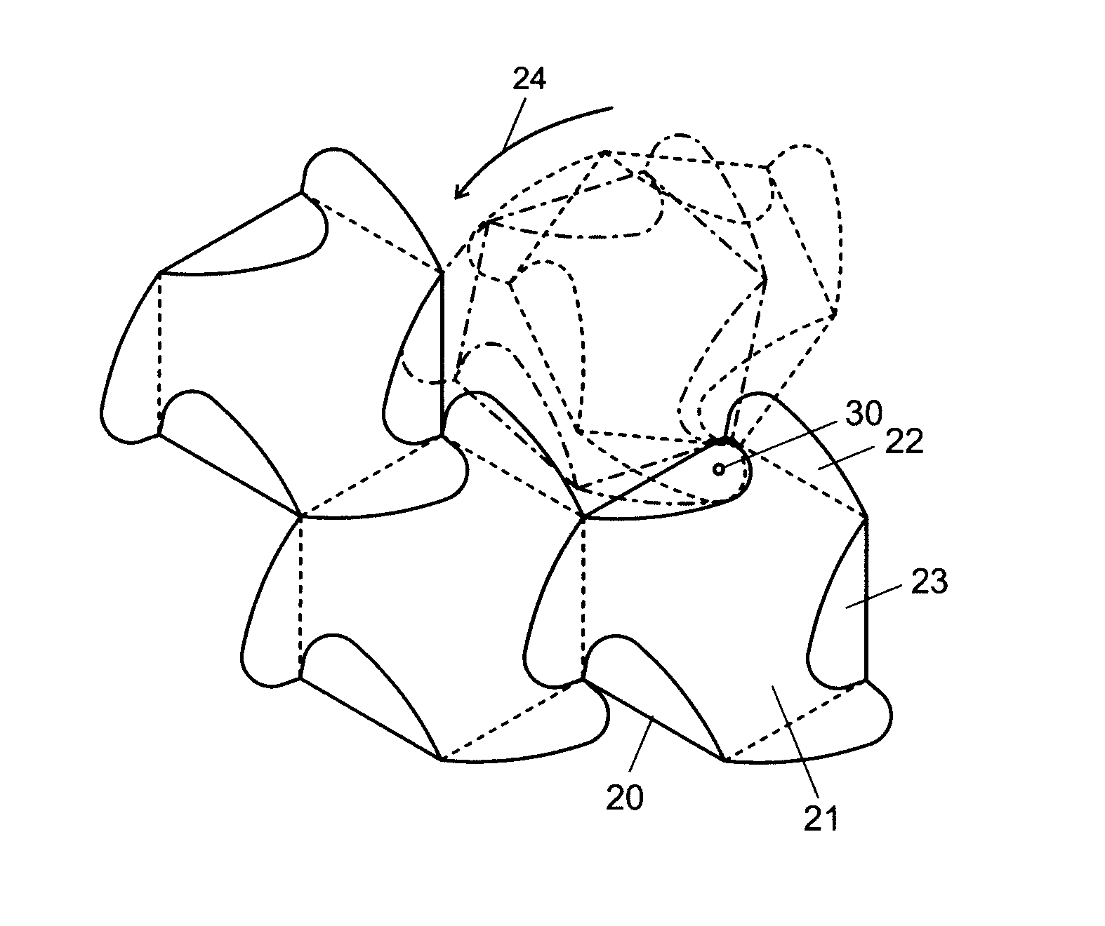 Interlocking building block, paving unit, tile or toy element and the construction method thereof