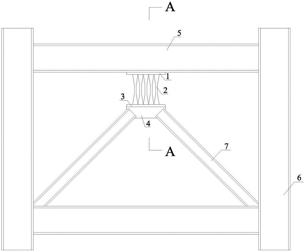 Tri-linear shape in-plane bending yielding type energy dissipater and manufacturing method therefor