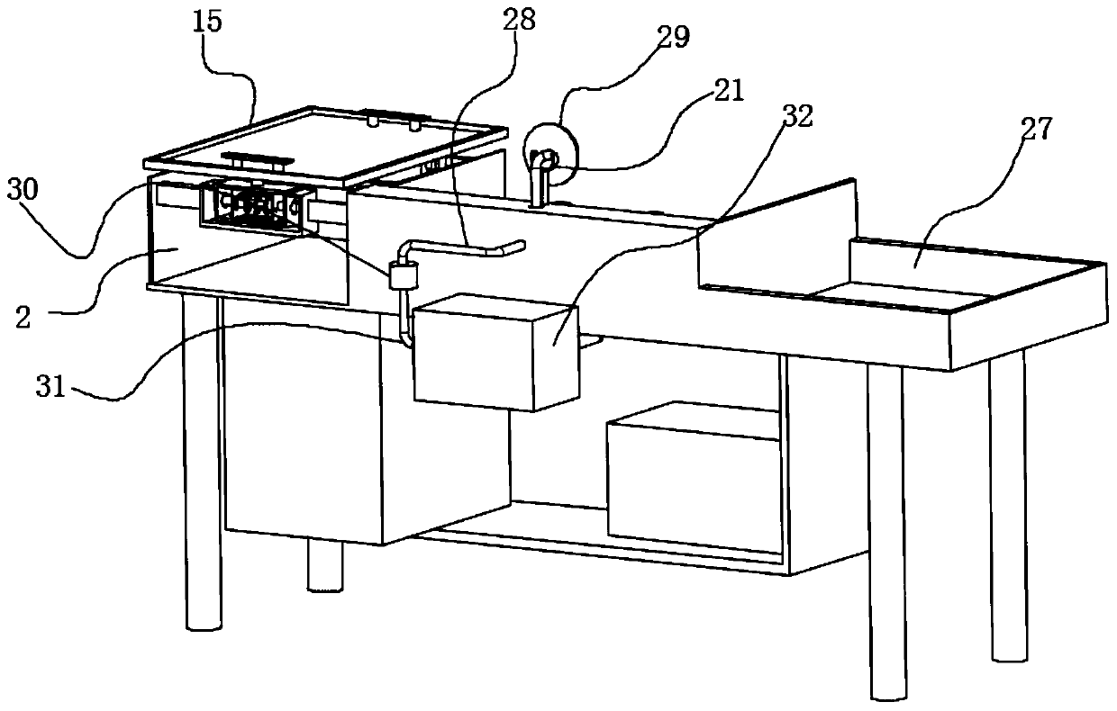 Debridement device for general surgery