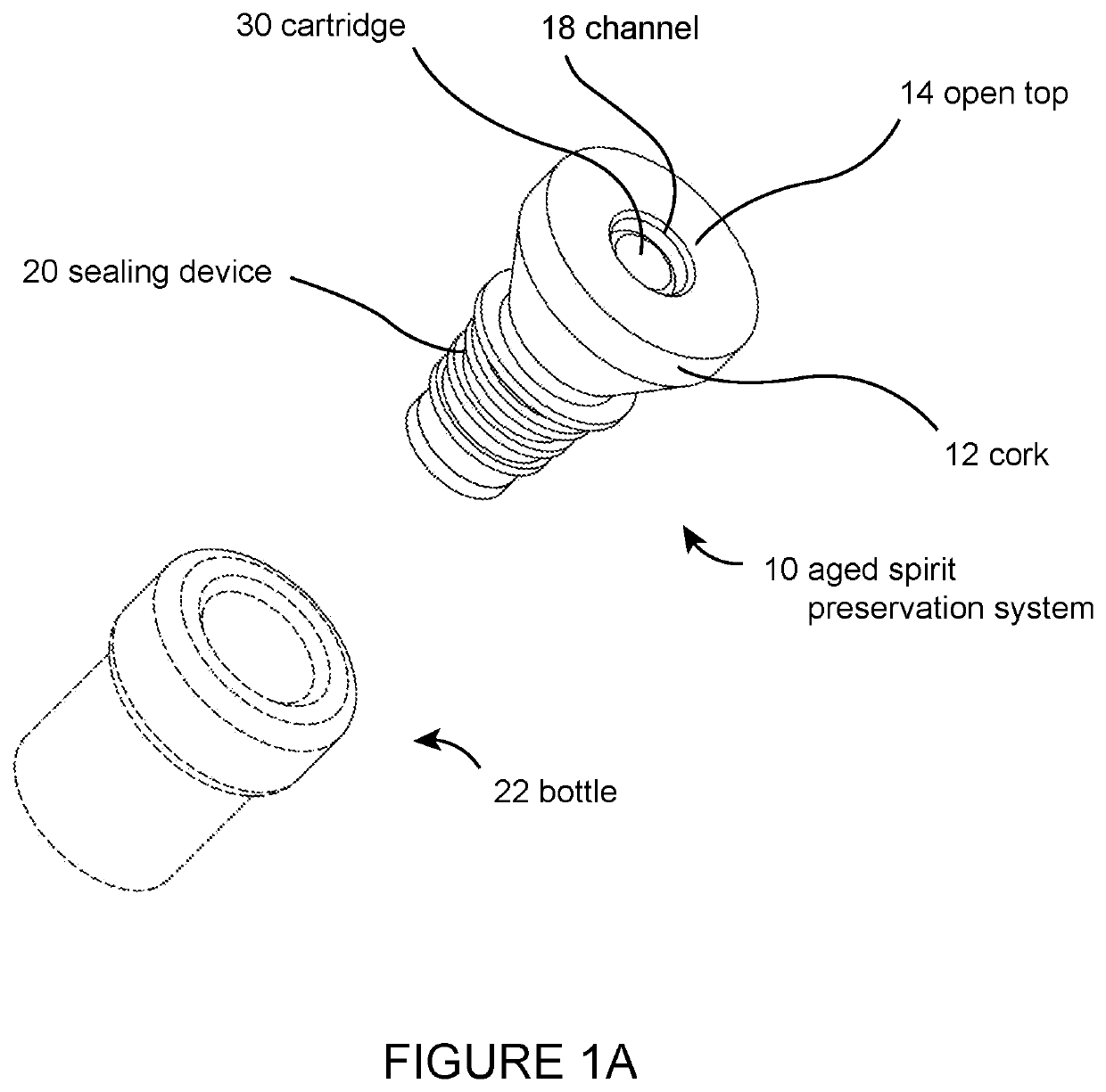 Aged spirit preservation systems and devices