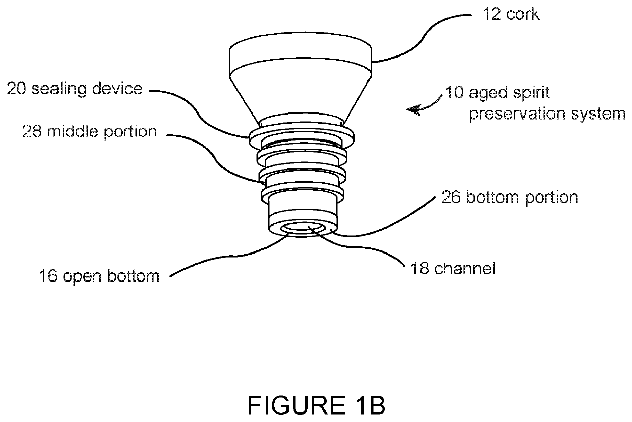 Aged spirit preservation systems and devices