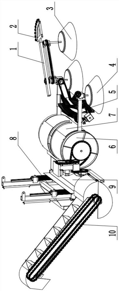 Fruit harvester applying picking device and collecting method thereof