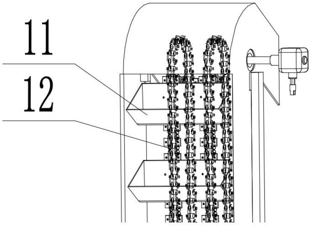 Fruit harvester applying picking device and collecting method thereof