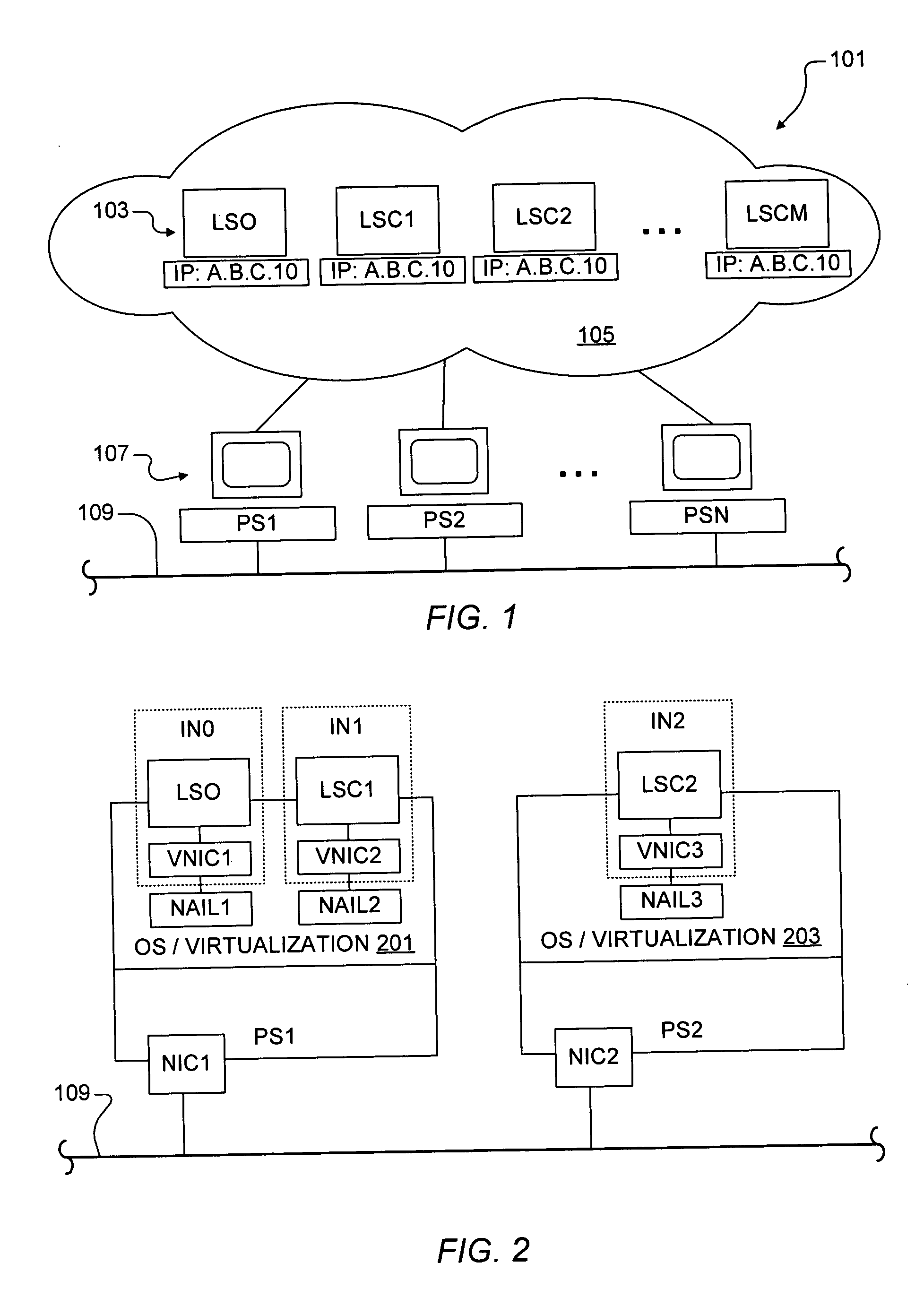 Network abstraction and isolation layer for masquerading machine identity of a computer