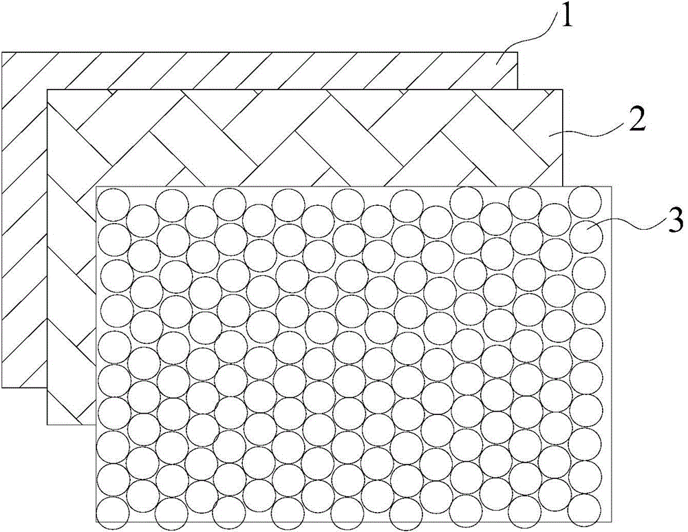 HDPE(high-density polyethylene) membrane composited by high foaming of LDPE(Low-Density Polyethylene) and preparation method of HDPE membrane