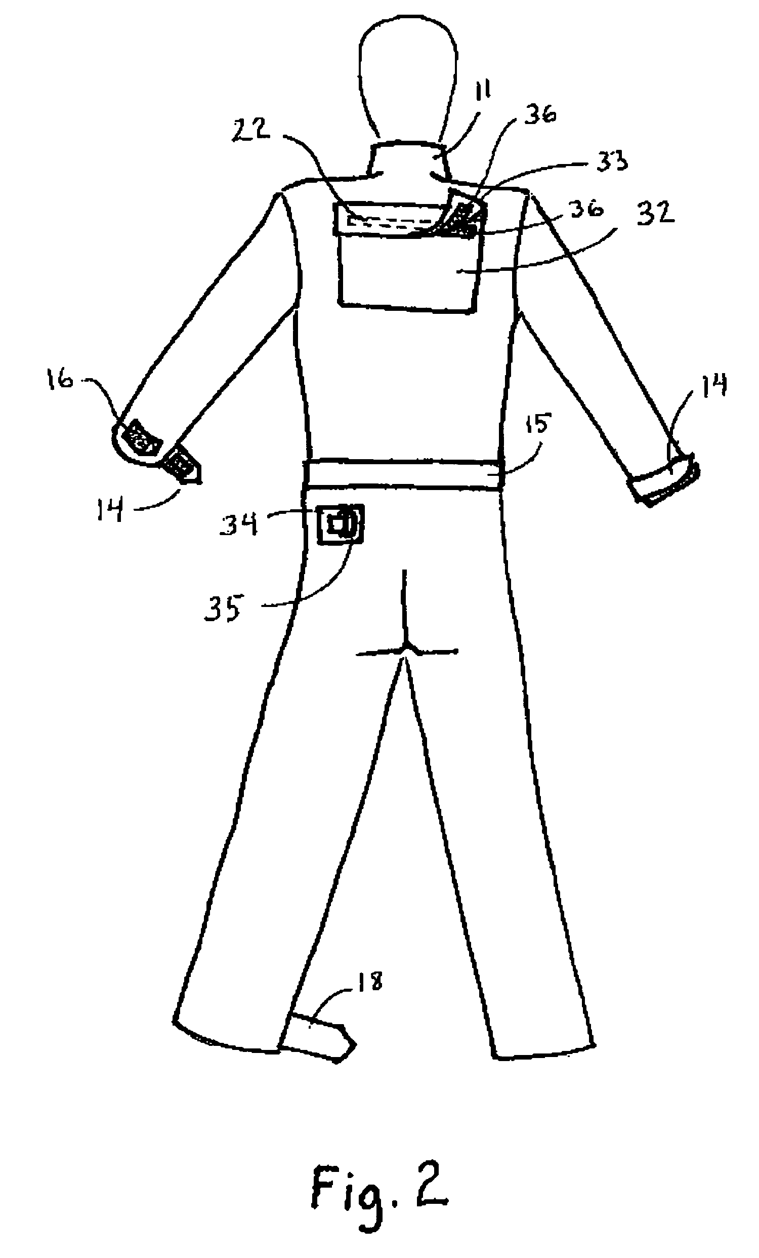 Explosion and fire extraction safety garment
