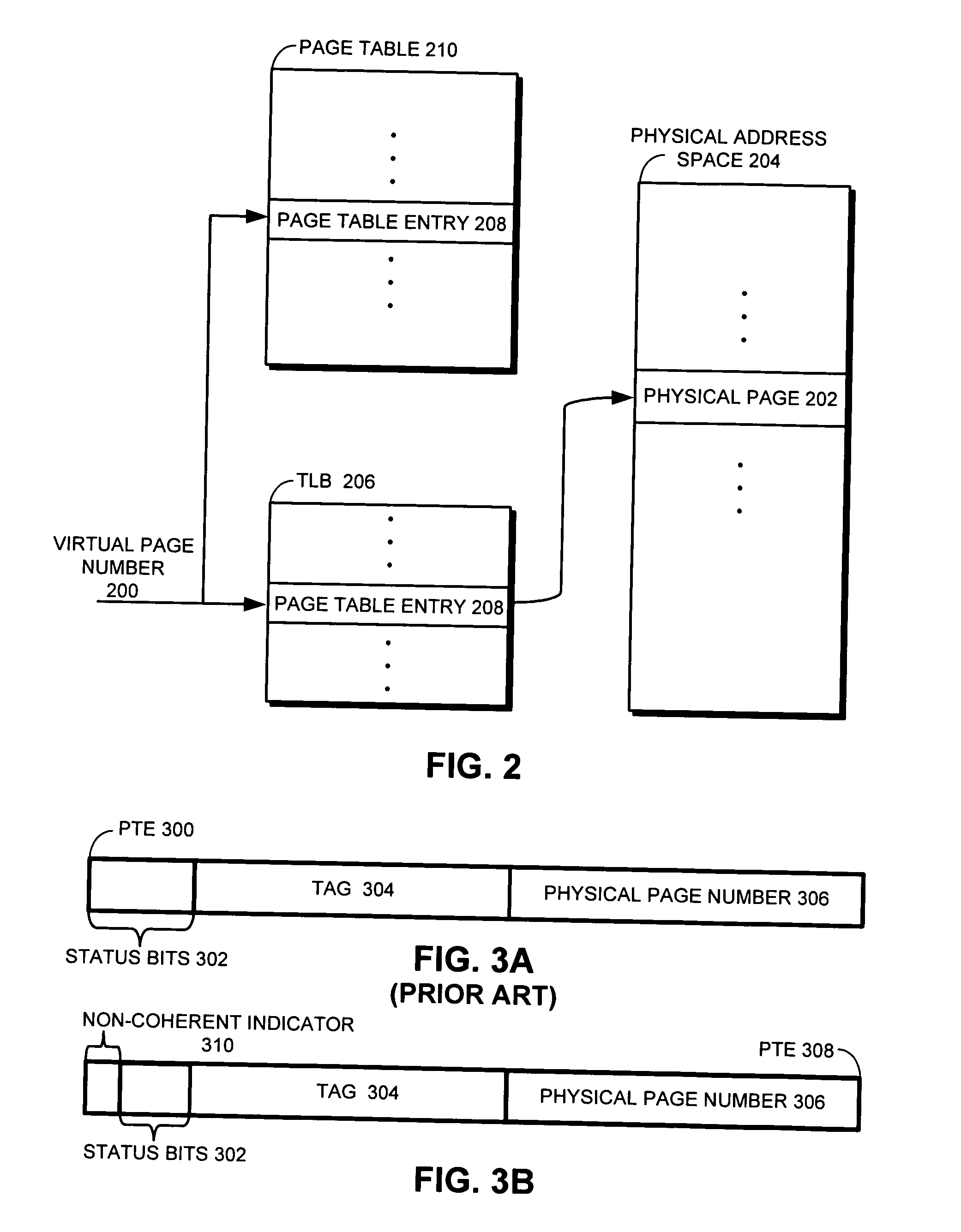 Multiprocessor system that supports both coherent and non-coherent memory accesses