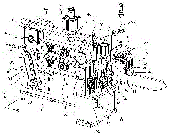 Wire bending device