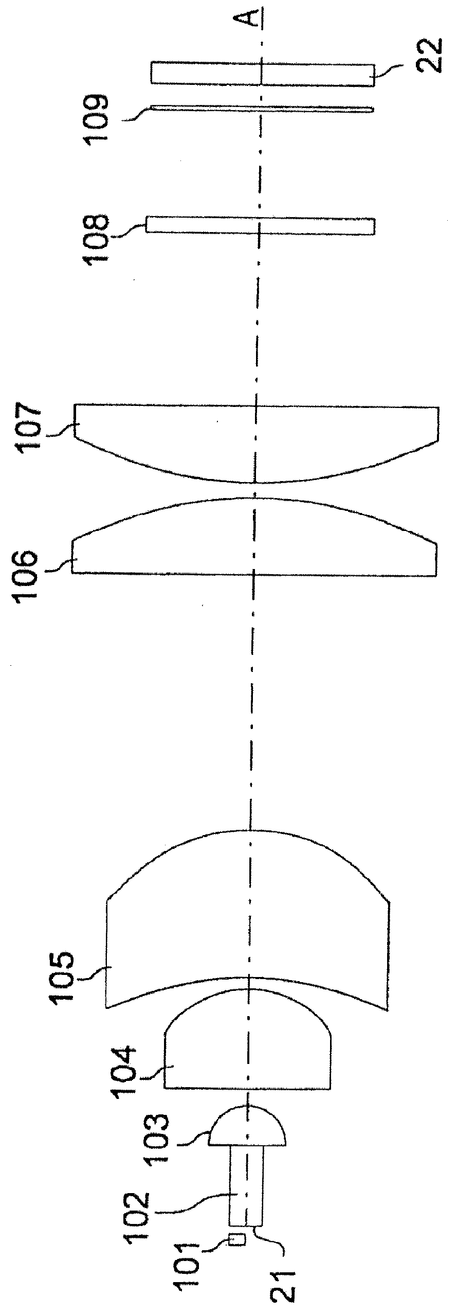 Illuminating device and projection display device using the same