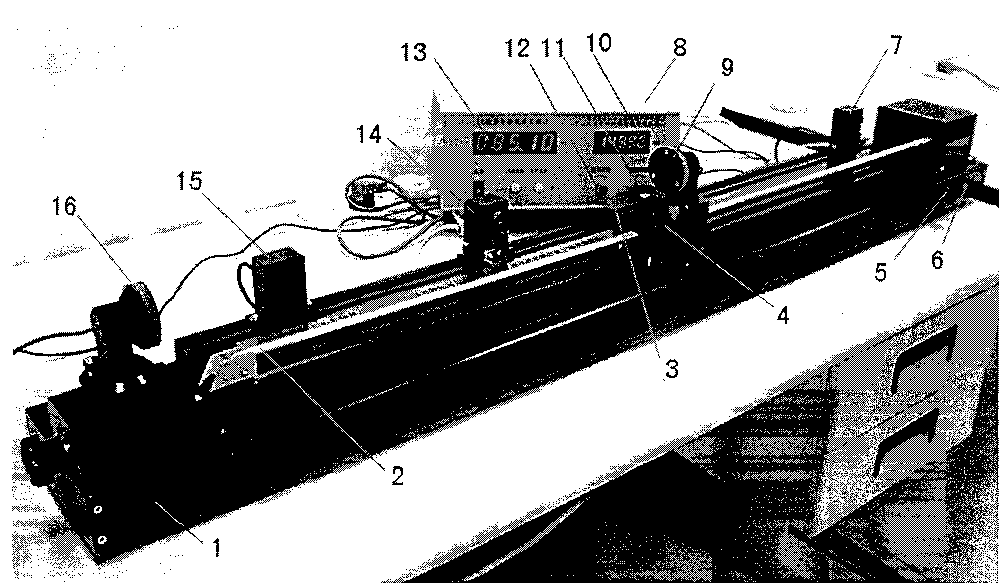 Comprehensive test device and method of Doppler effect