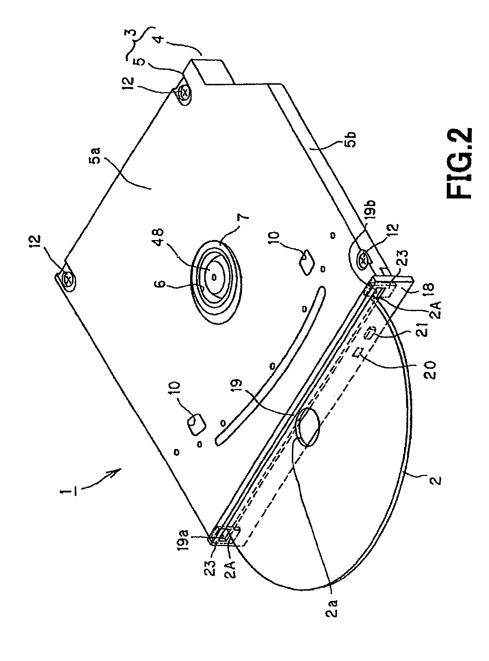 Disk drive apparatus