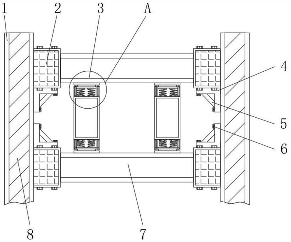 Fabricated building steel structure capable of locking junction