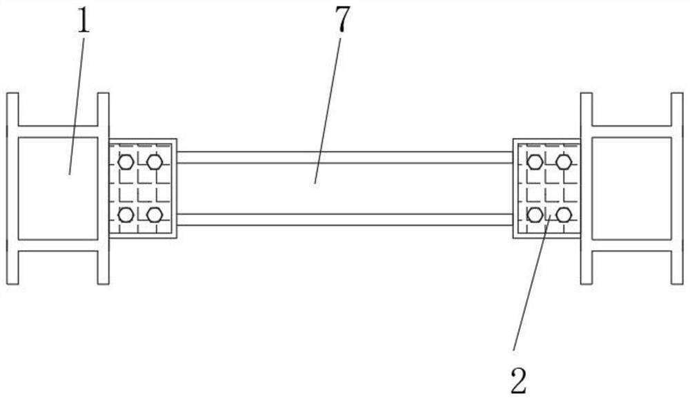 Fabricated building steel structure capable of locking junction