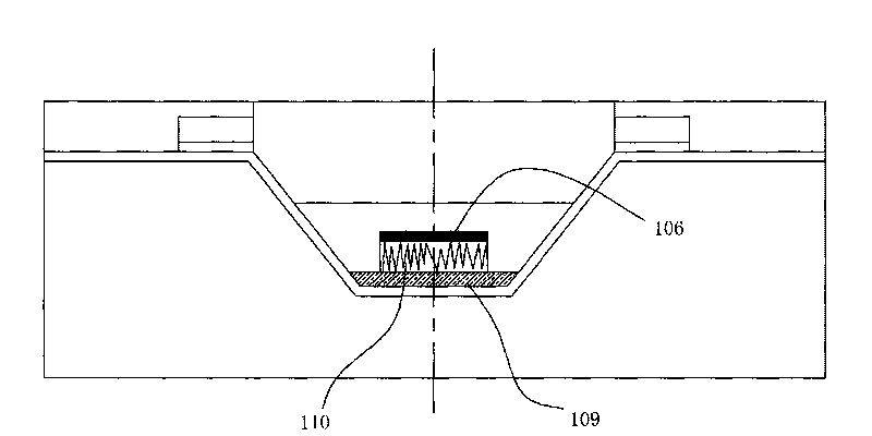 LED packaging module and preparation method thereof