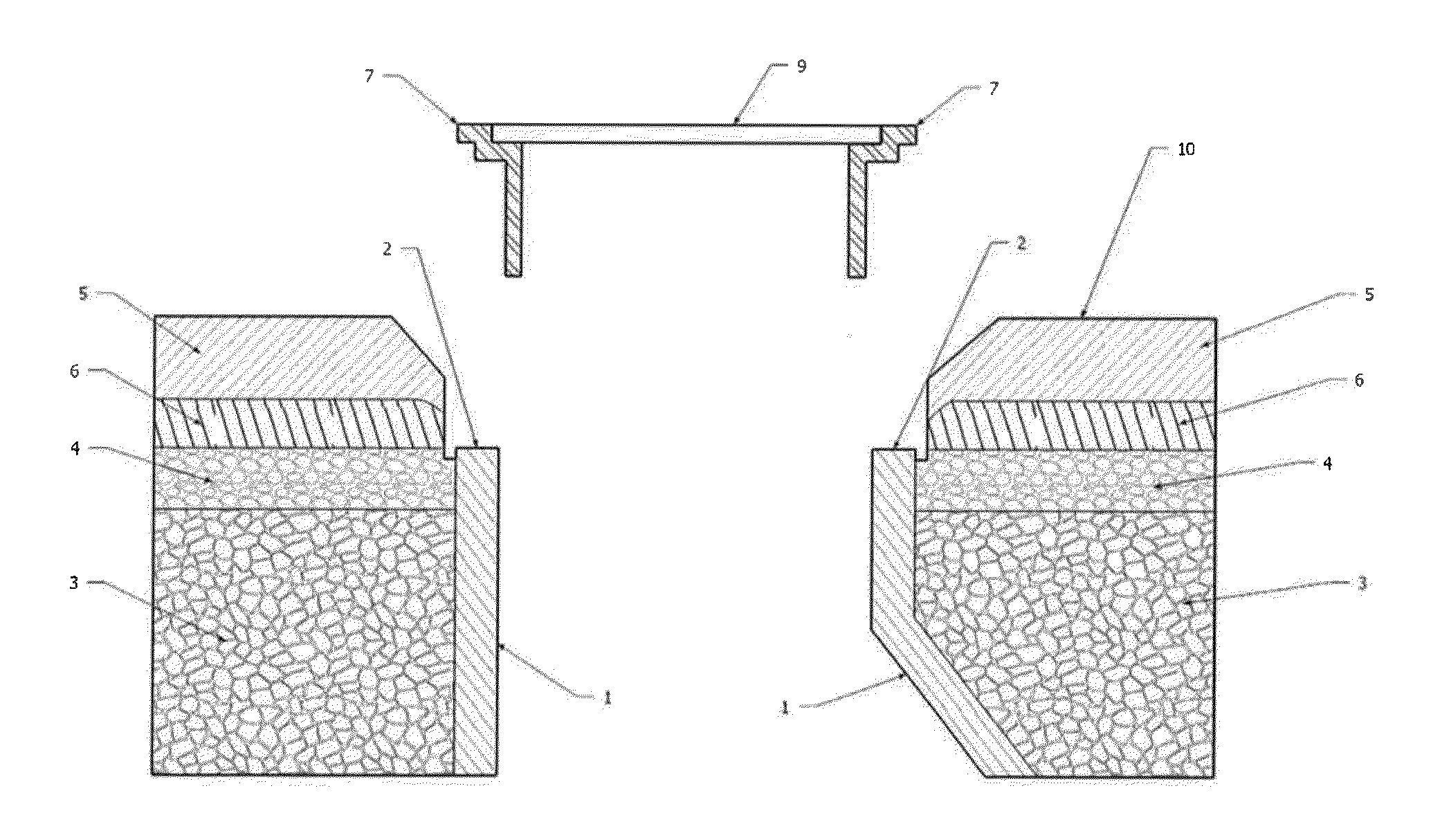 Method and device for installing or renovating a basin