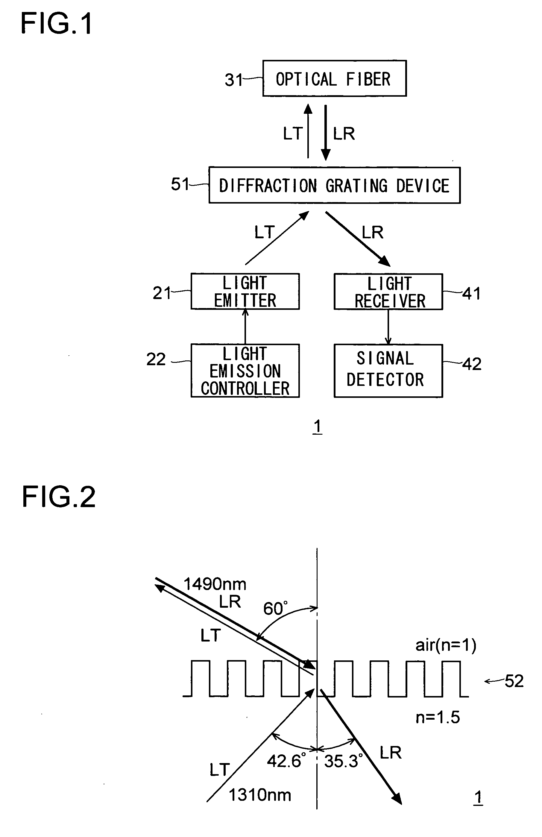 Diffraction grating device and optical apparatus