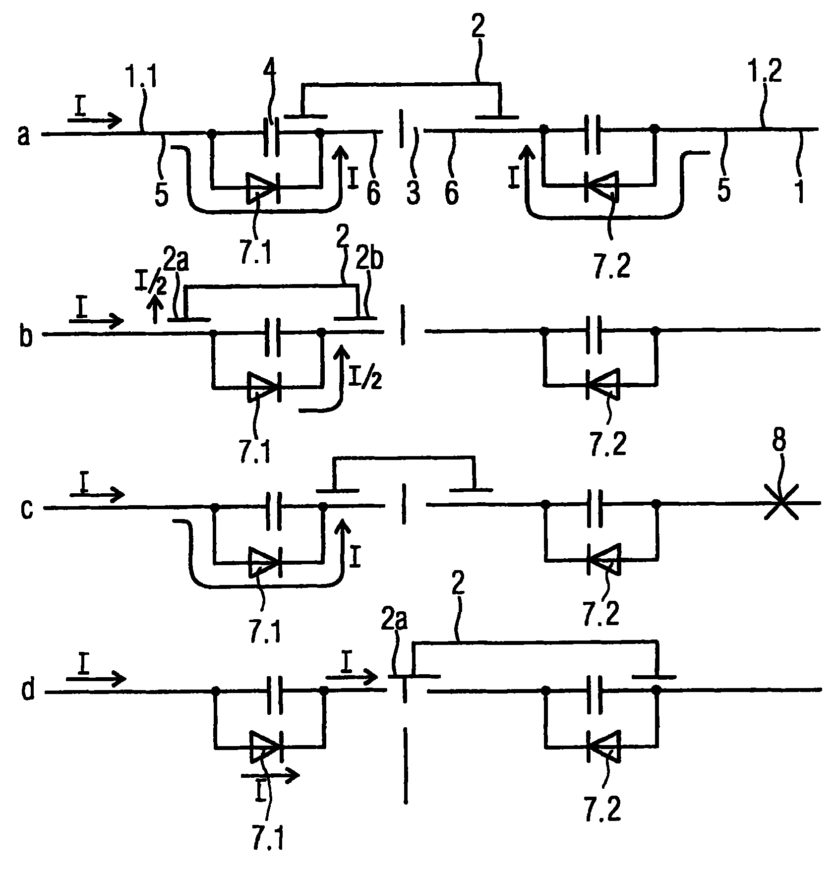 Power supply system based on bus/current collector