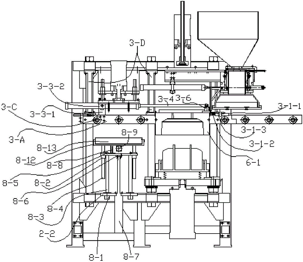 Casting mold manufacturing device