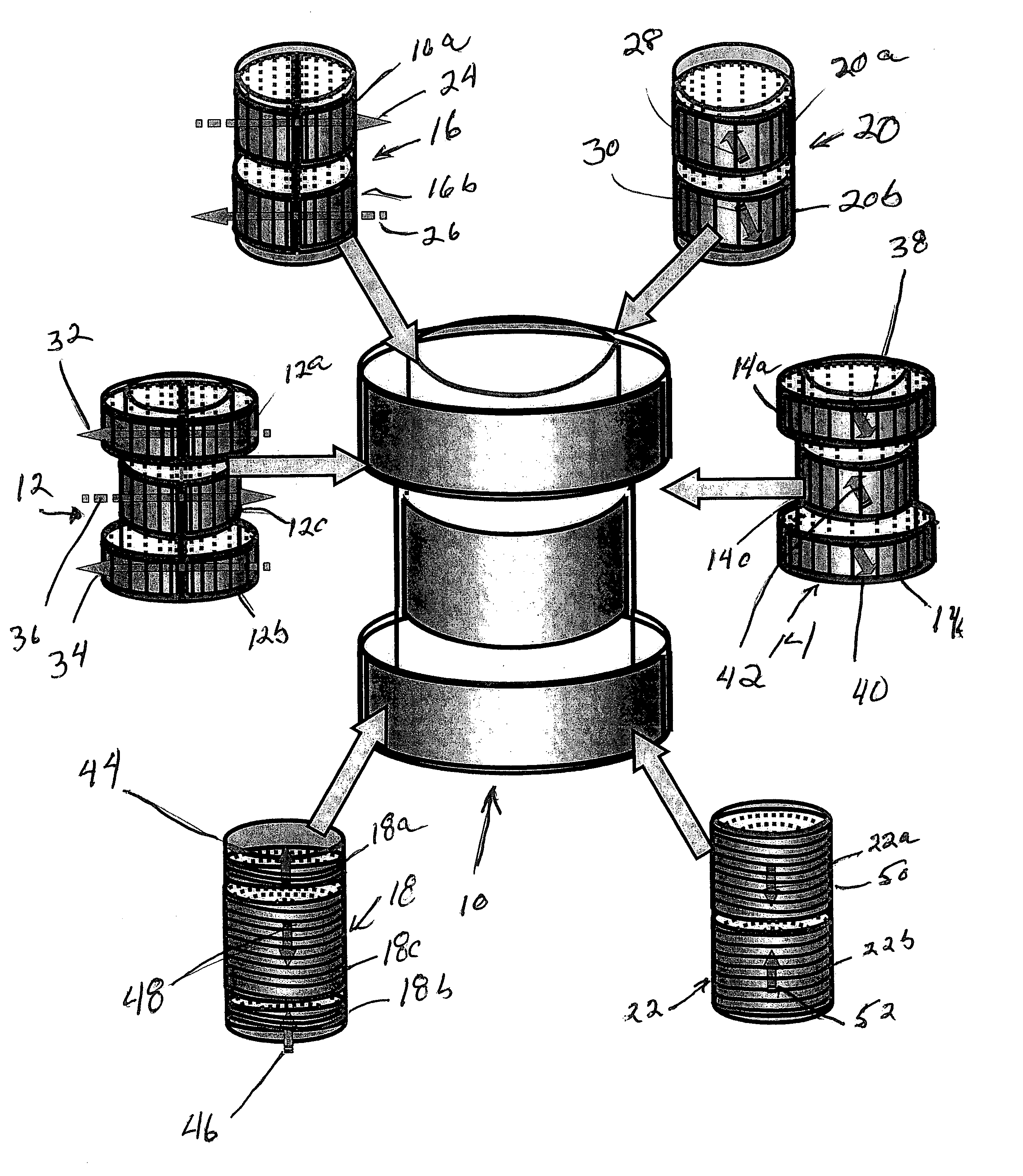 Method and apparatus for identifying a set of multiple items on conveyor system with multiread transponders