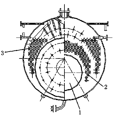Oil and gas burning steam water boiler and outer wetback device thereof
