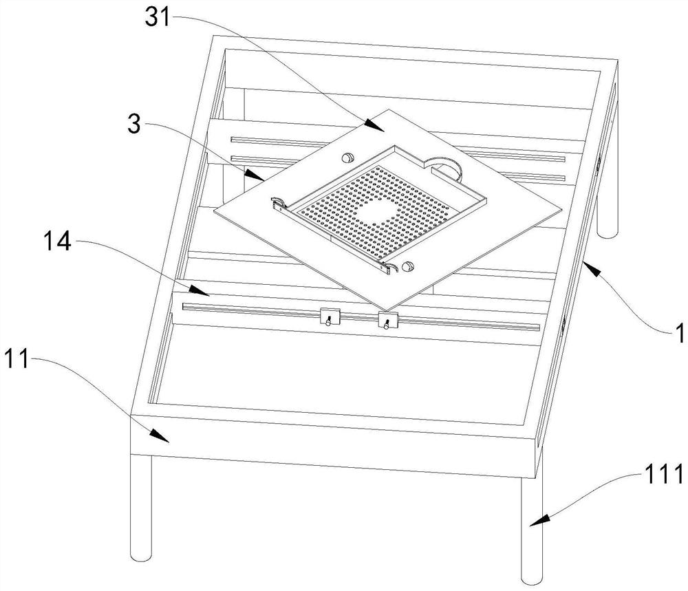 Chip ball mounting tool and method based on computer whole machine manufacturing process