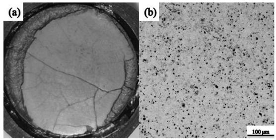 A method for large-scale preparation of hfo2-tho2 ultra-high temperature oxide composite ceramics