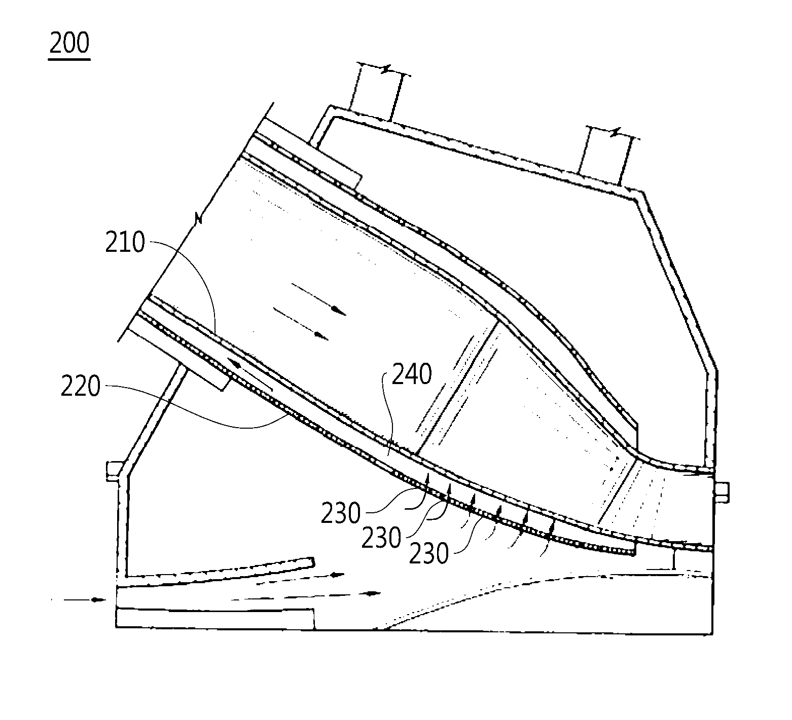Liner, flow sleeve and gas turbine combustor each having cooling sleeve