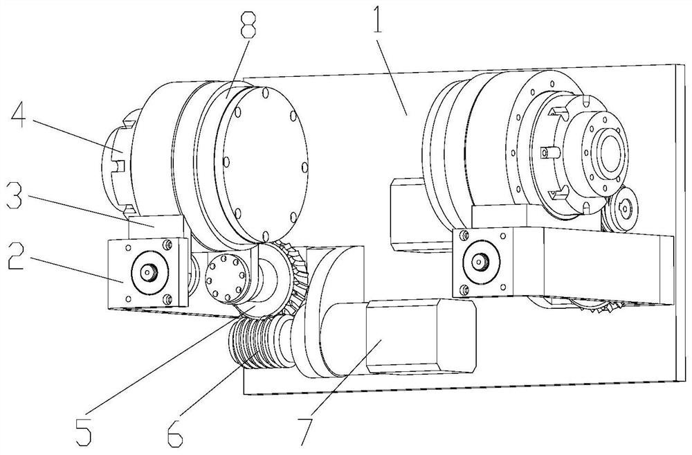 Robot shoulder joint device