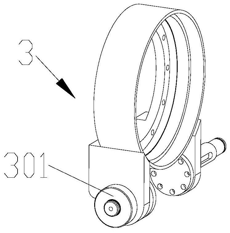 Robot shoulder joint device