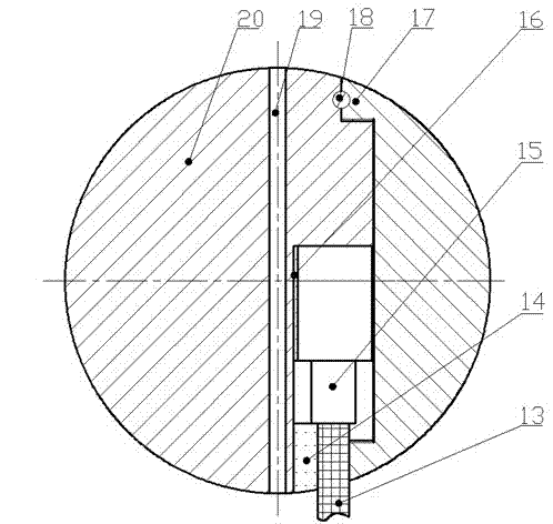 Direct measuring device for unsteady force of interaction of shock wave and model ball