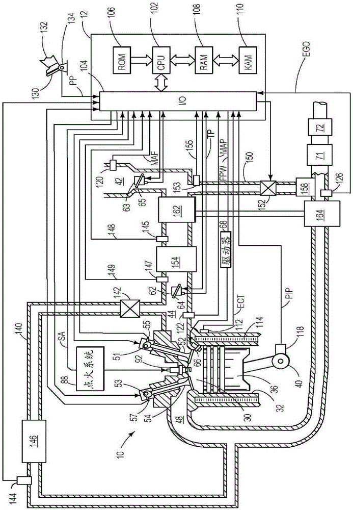 Systems and methods for LP-EGR delivery in a variable displacement engine