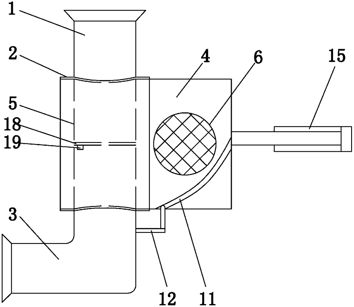 A smoke purification device