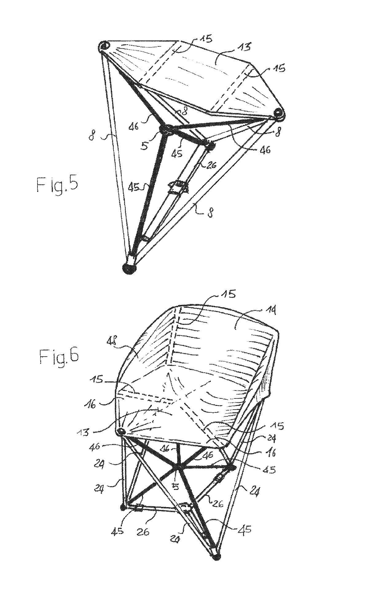 Support apparatus, such as a seat, foldable and portable