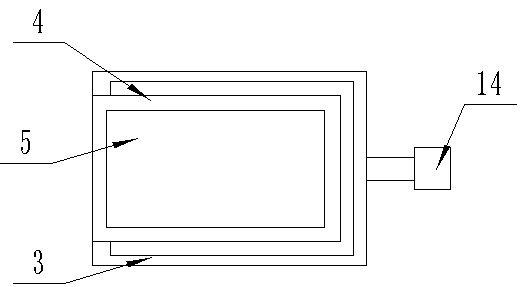 Anti-squeezing electronic product screen capable of rotating freely